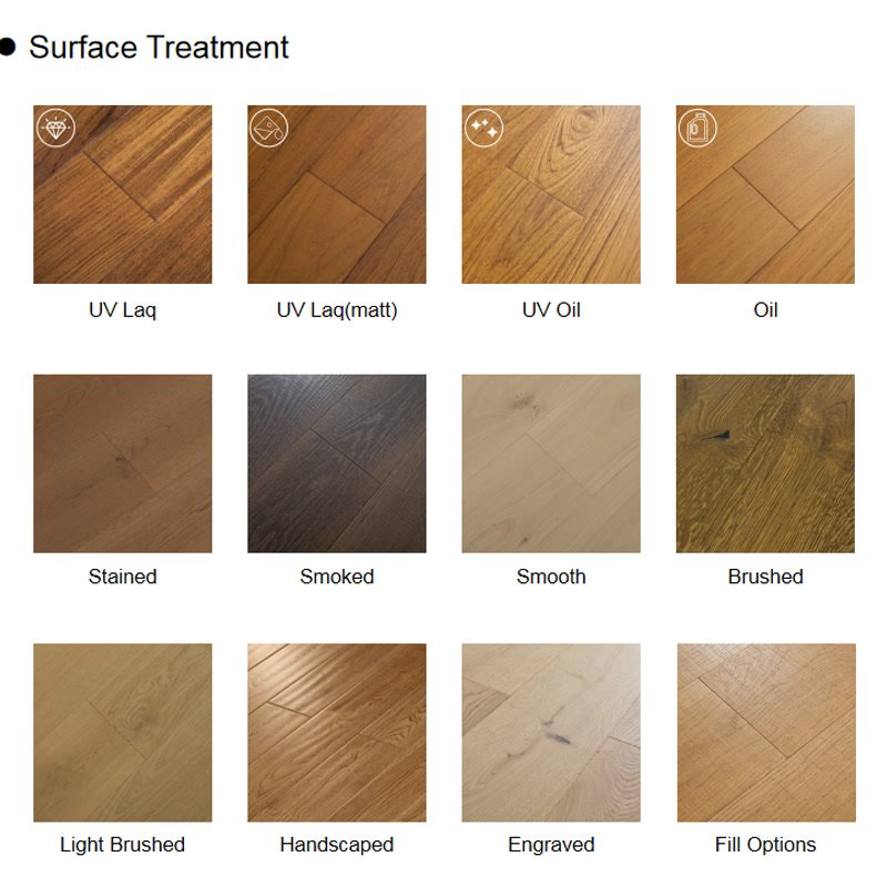 Solid Oak Modern Design Flooring - view 4