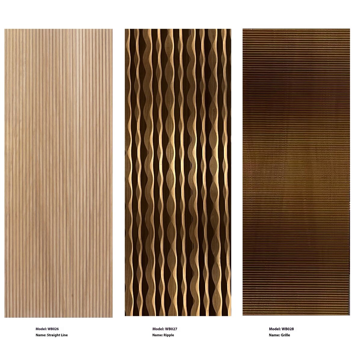 Modern 3D Solid Wood Acoustic Wall Panel - view 4