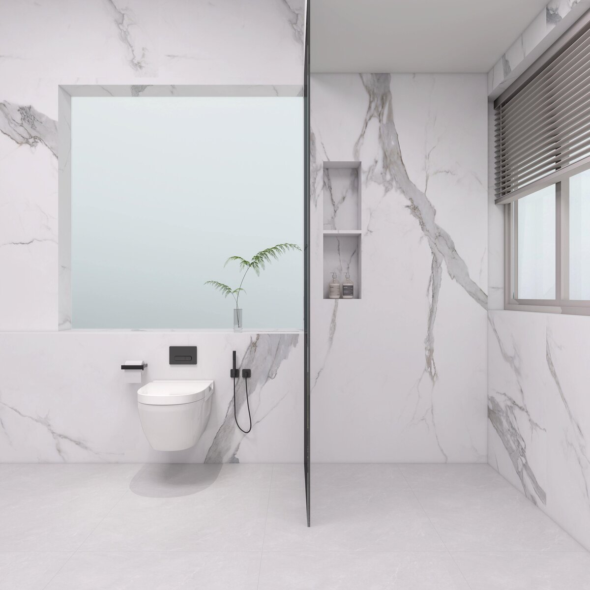 SPC Custom Marble Pattern Decorative Wall Panel - view 3