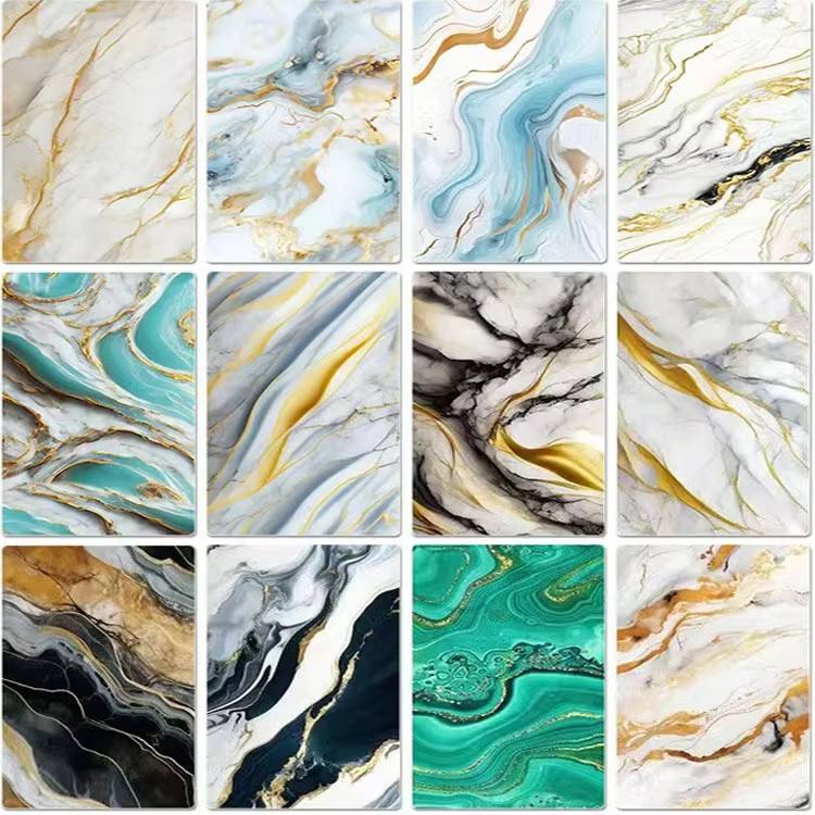 SPC Marble Pattern Crystal Wall Panel