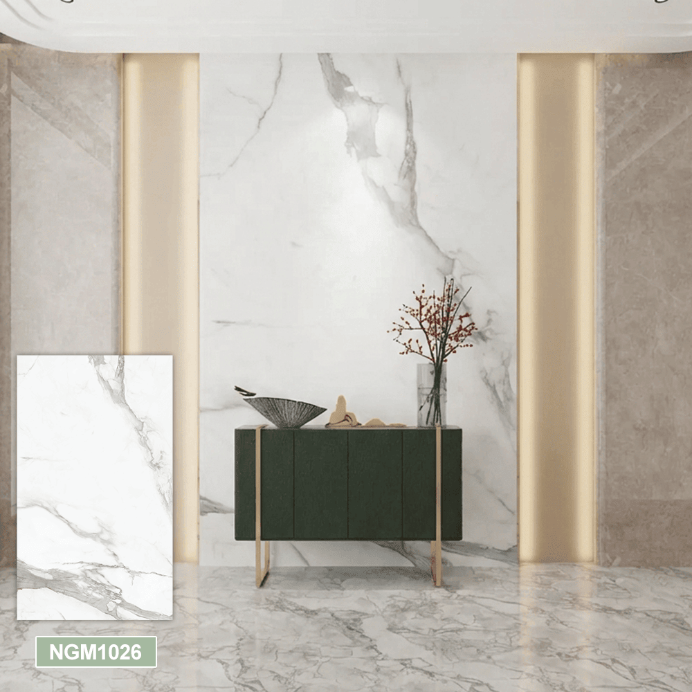 SPC Custom Marble Pattern Decorative Wall Panel - view 4