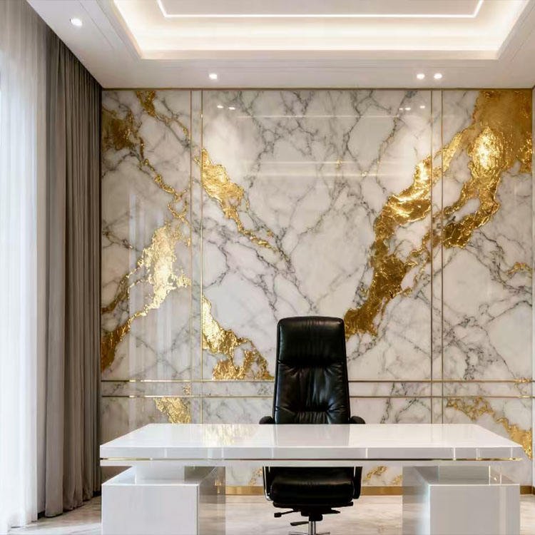 SPC Marble Pattern Crystal Wall Panel - view 4