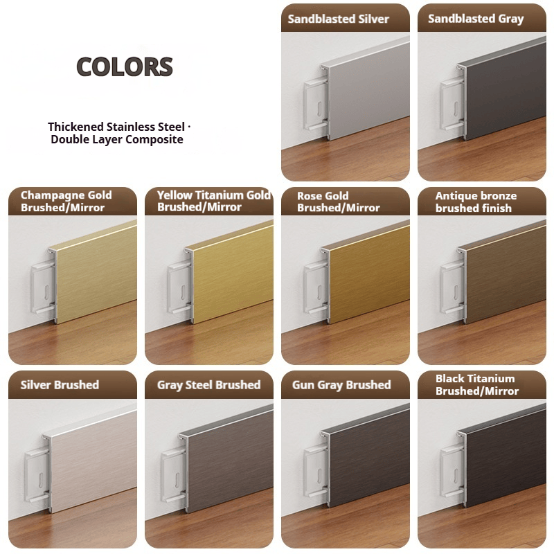 304 Stainless Steel Skirting Board - view 4