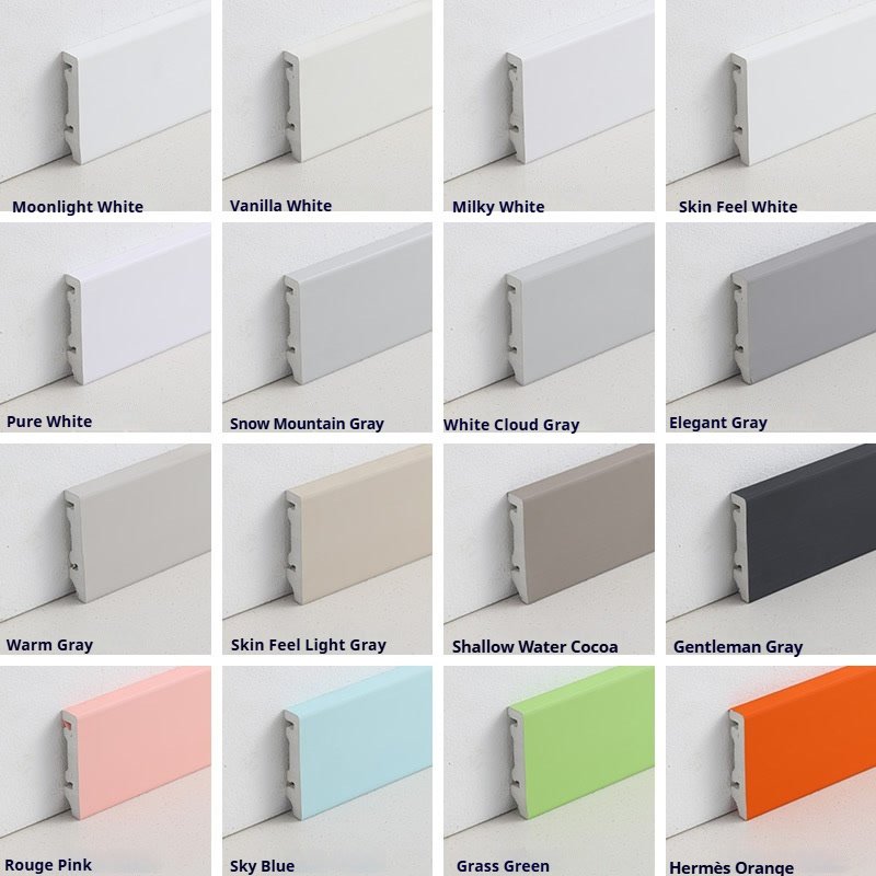Eco Stone Plastic Composite Skirting Board