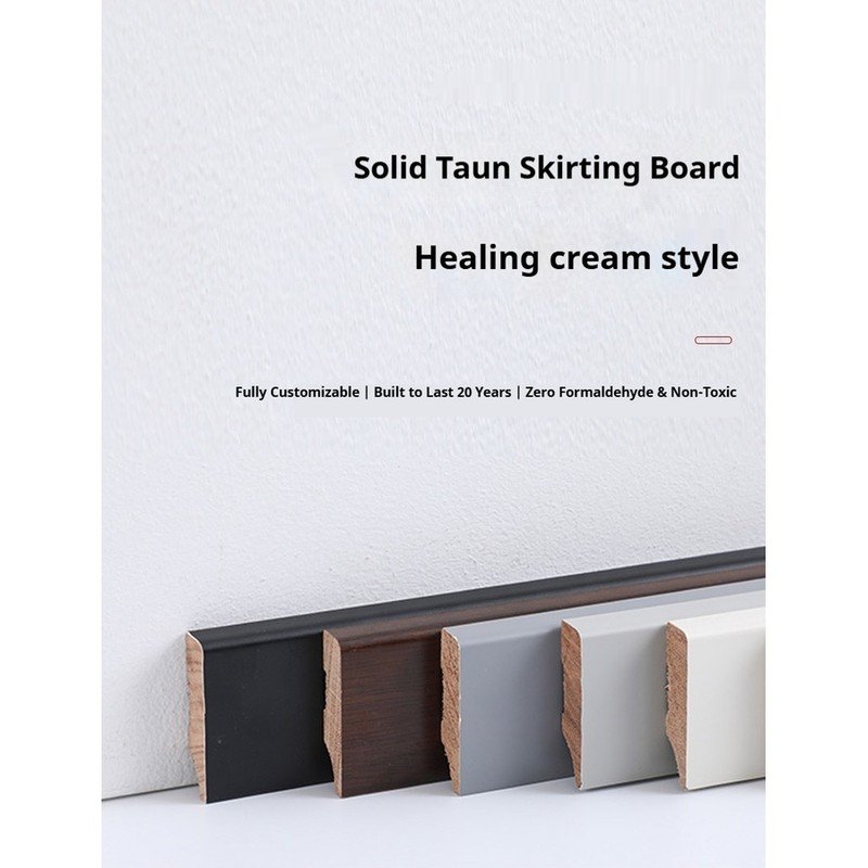 Solid Taun Skirting Board