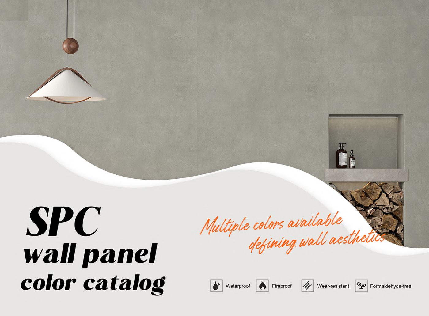 SPC Wall Panel – 100+ Color Collection